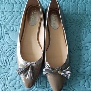 Cole Haan Nike Air Patent Leather Flats